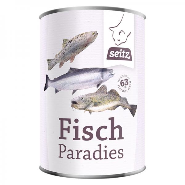 Seitz Katzenfutter FISCHPARADIES 400g